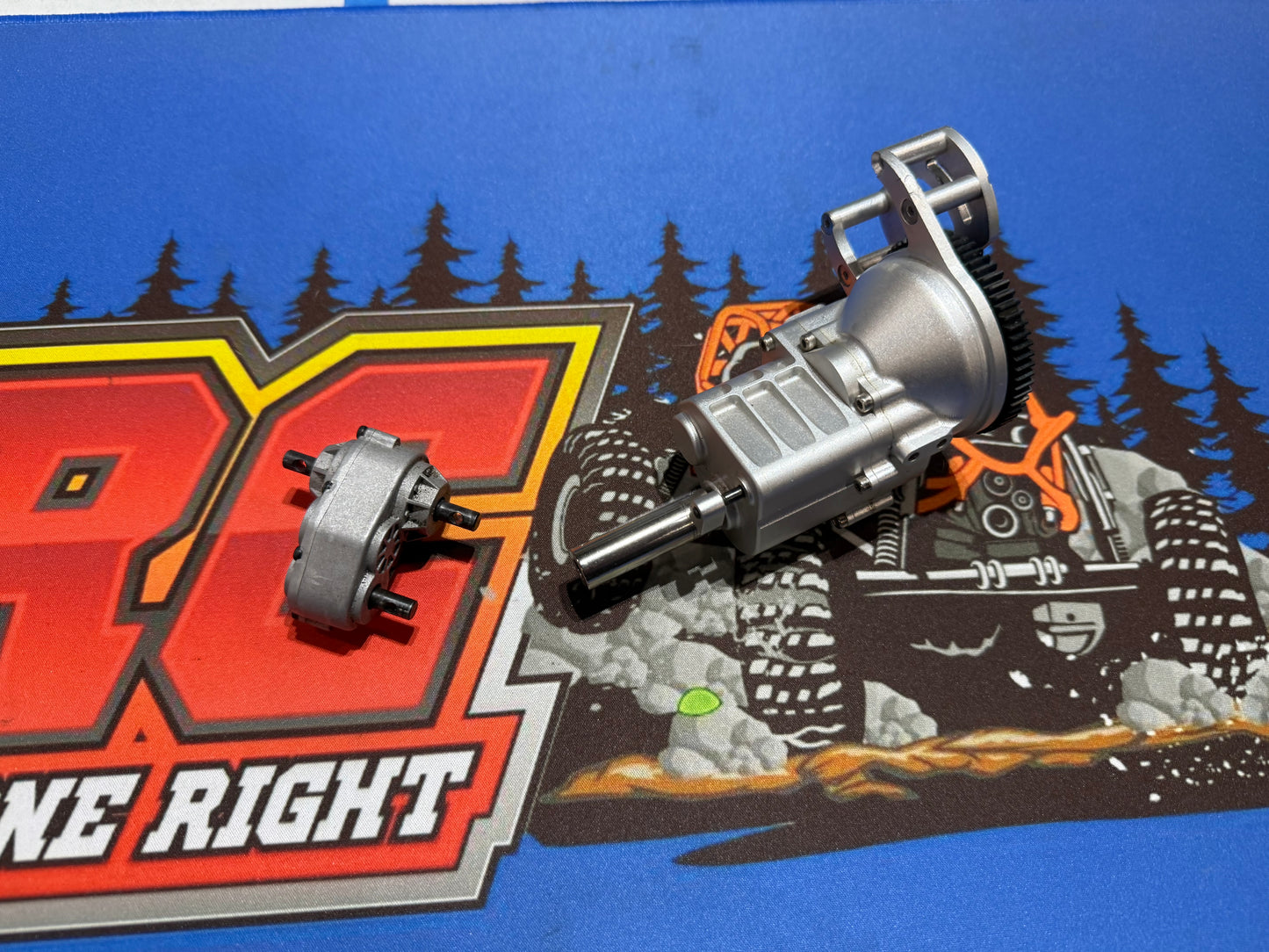 RC4wd 2spd trans with tcase