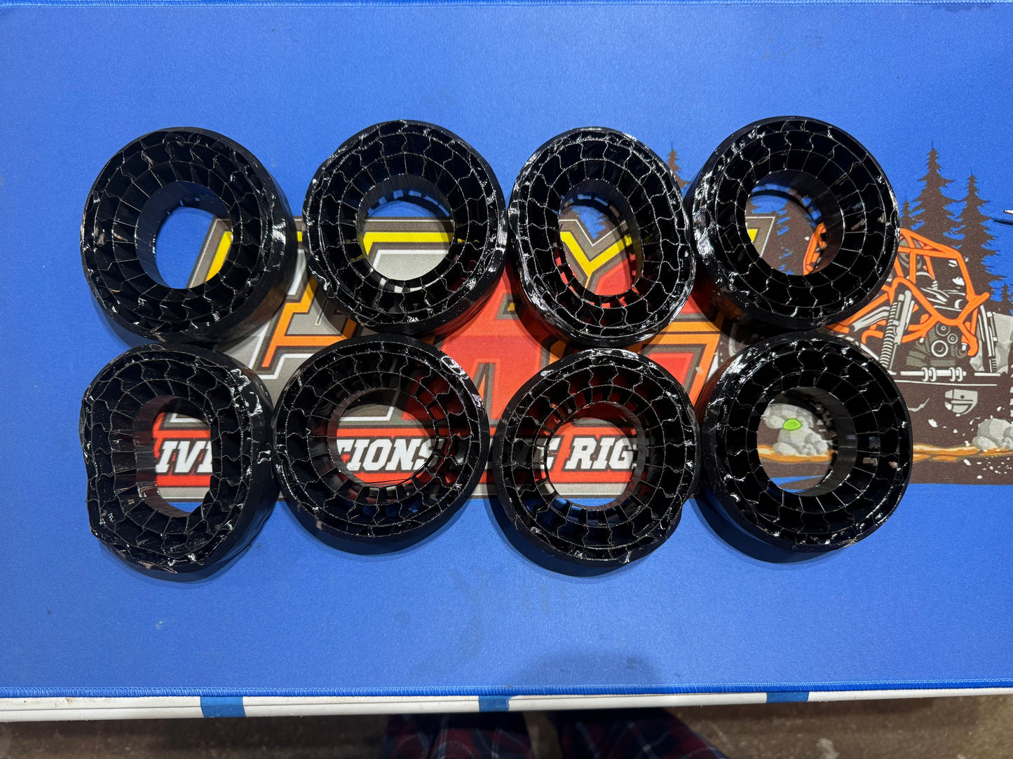 Blemished 3d printed inserts 1.9x4.75