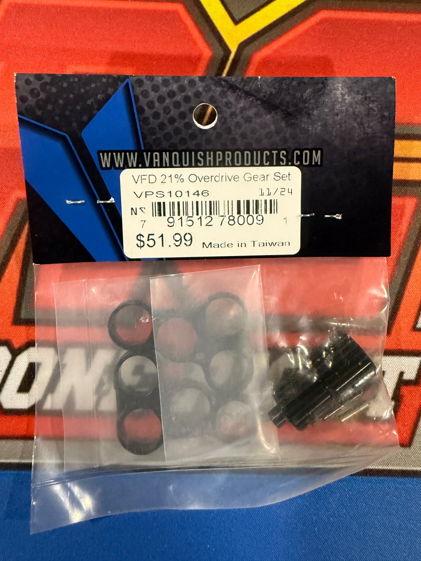 Vanquish VFD 21% Overdrive Gear Set