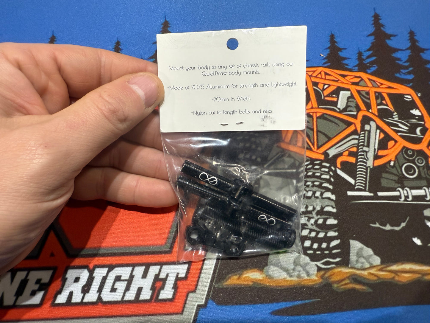 Exo Quick Draw Body Mounts