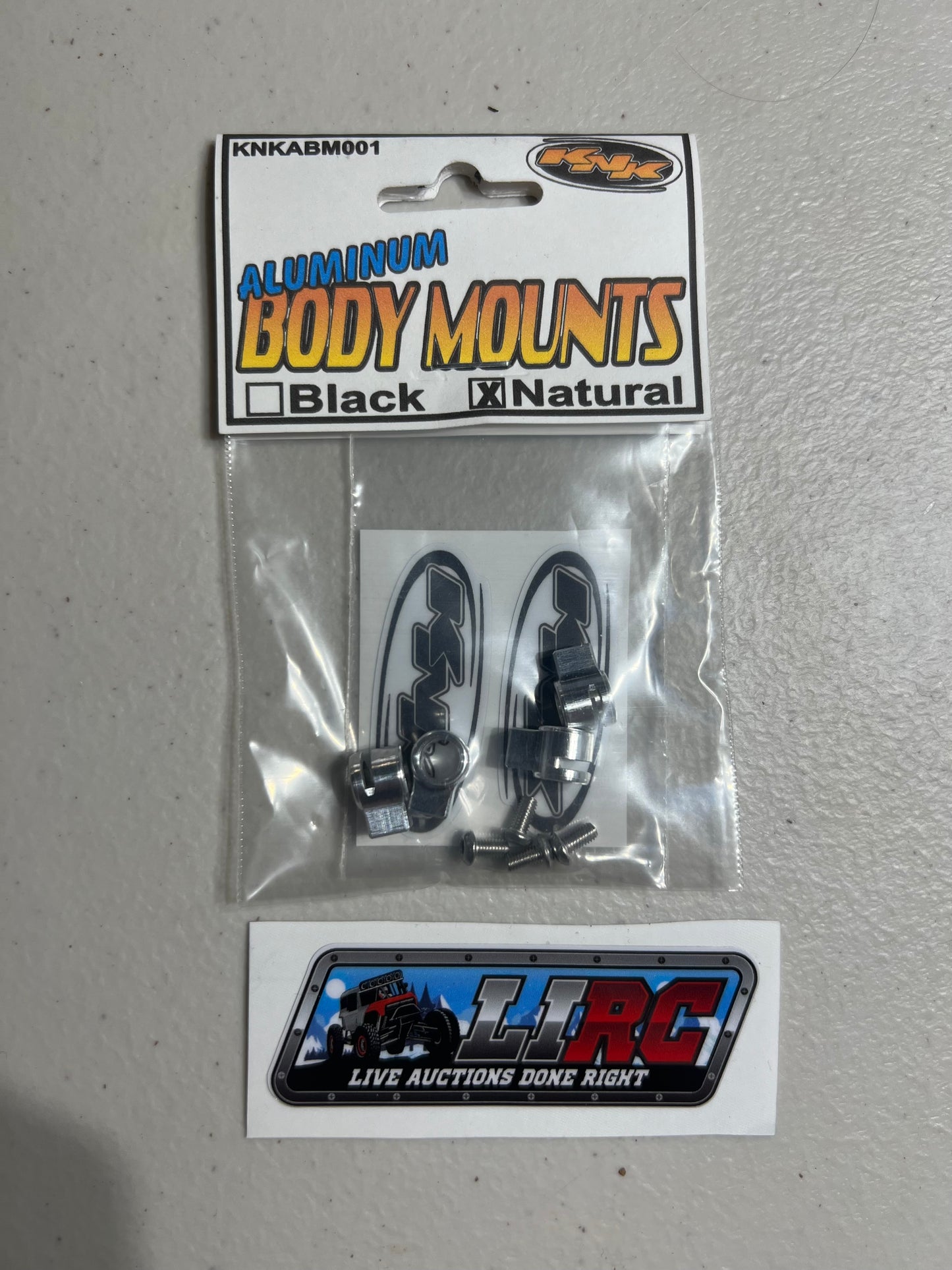 Team KNK Aluminum Body Mounts