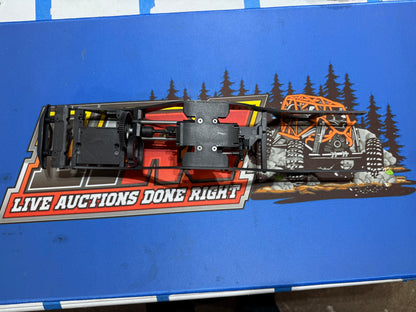 Axial SCX10 PRO chassis with t-case and trans