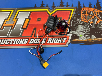 Used Rhino 80a ESC with HH Team Spec 2025 2250kv purple