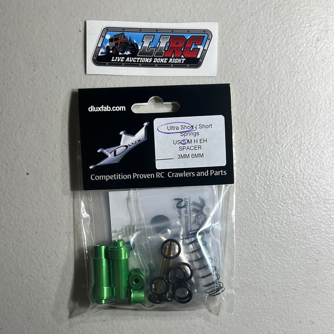 Dlux Ultra Short Shocks (80MM)