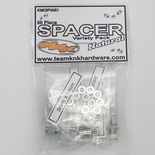 3MM Aluminum Spacer Variety Packs