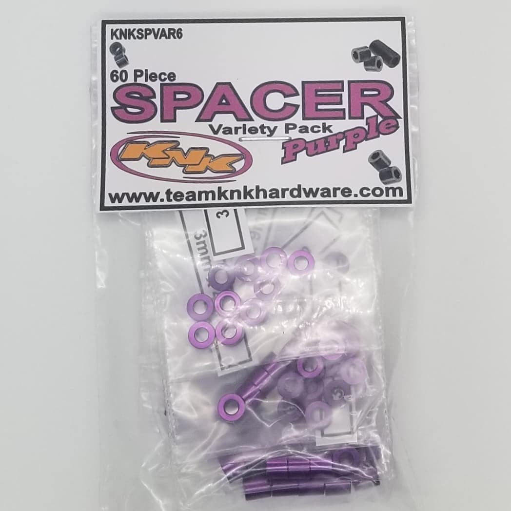 3MM Aluminum Spacer Variety Packs