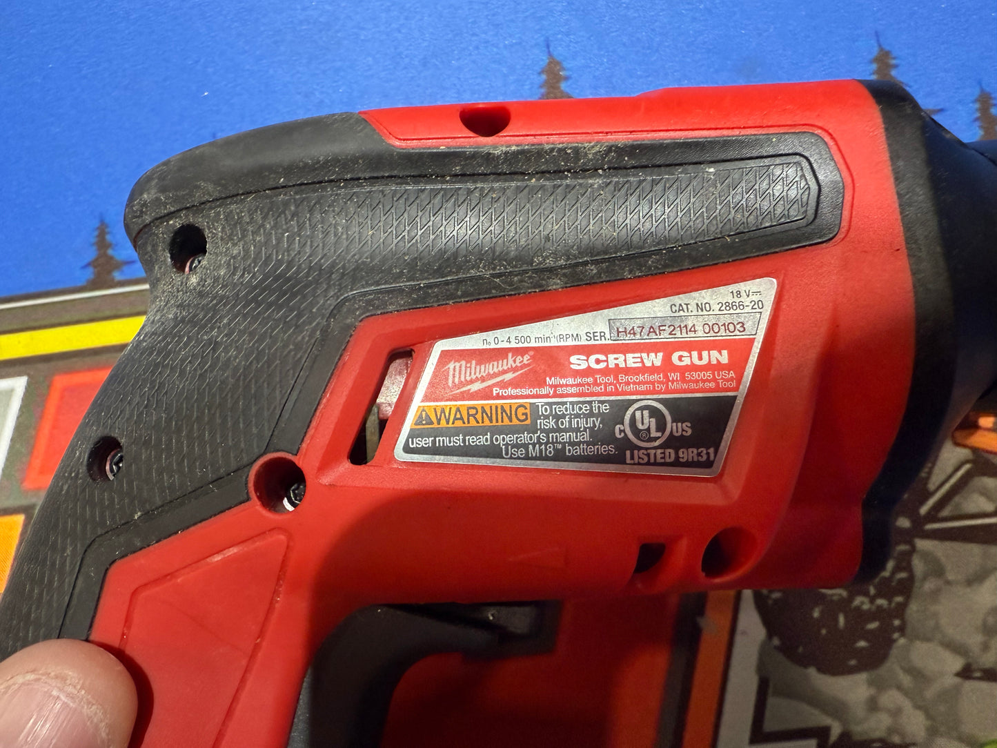 Milwaukee M18 Fuel Drywall Screw Gun (Tool Only)