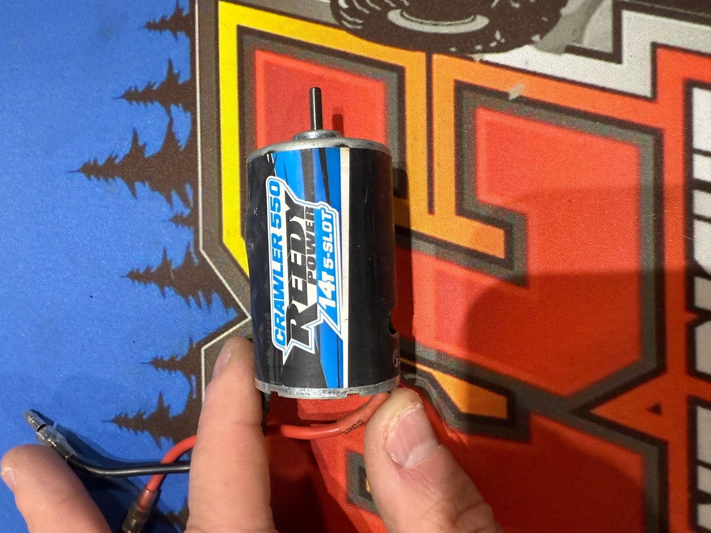 Used Reedy 550 14t 5 slot brushed motor