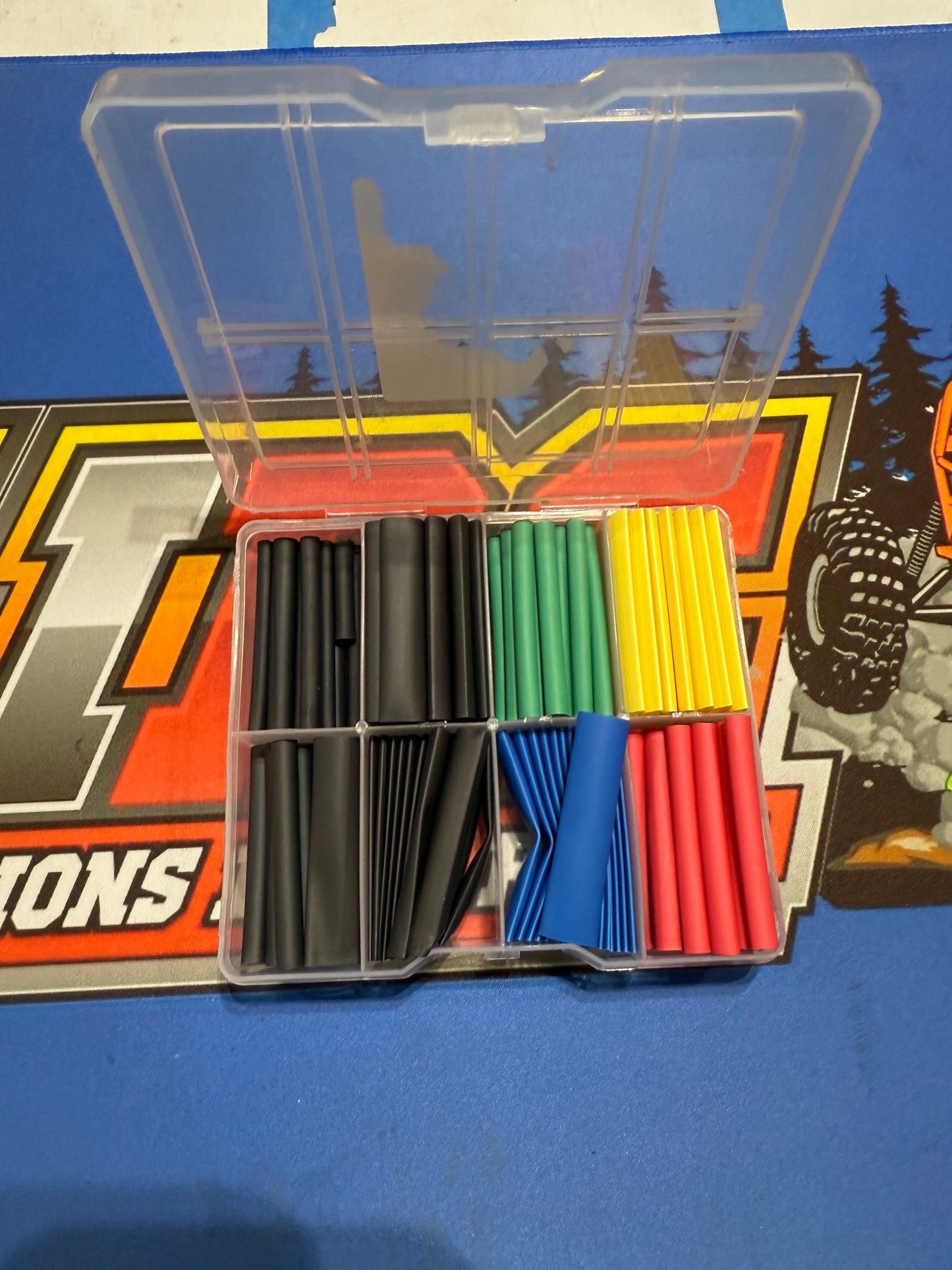 Open Box of Heat Shrink