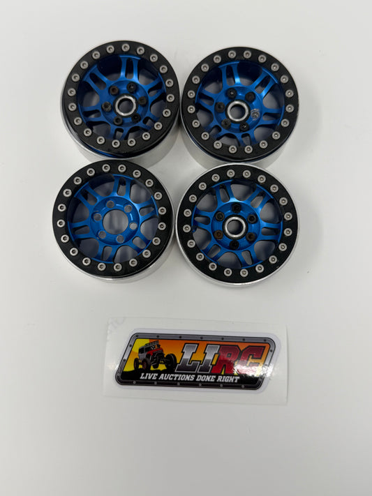 1.9 Beadlocks Blue (missing hardware)