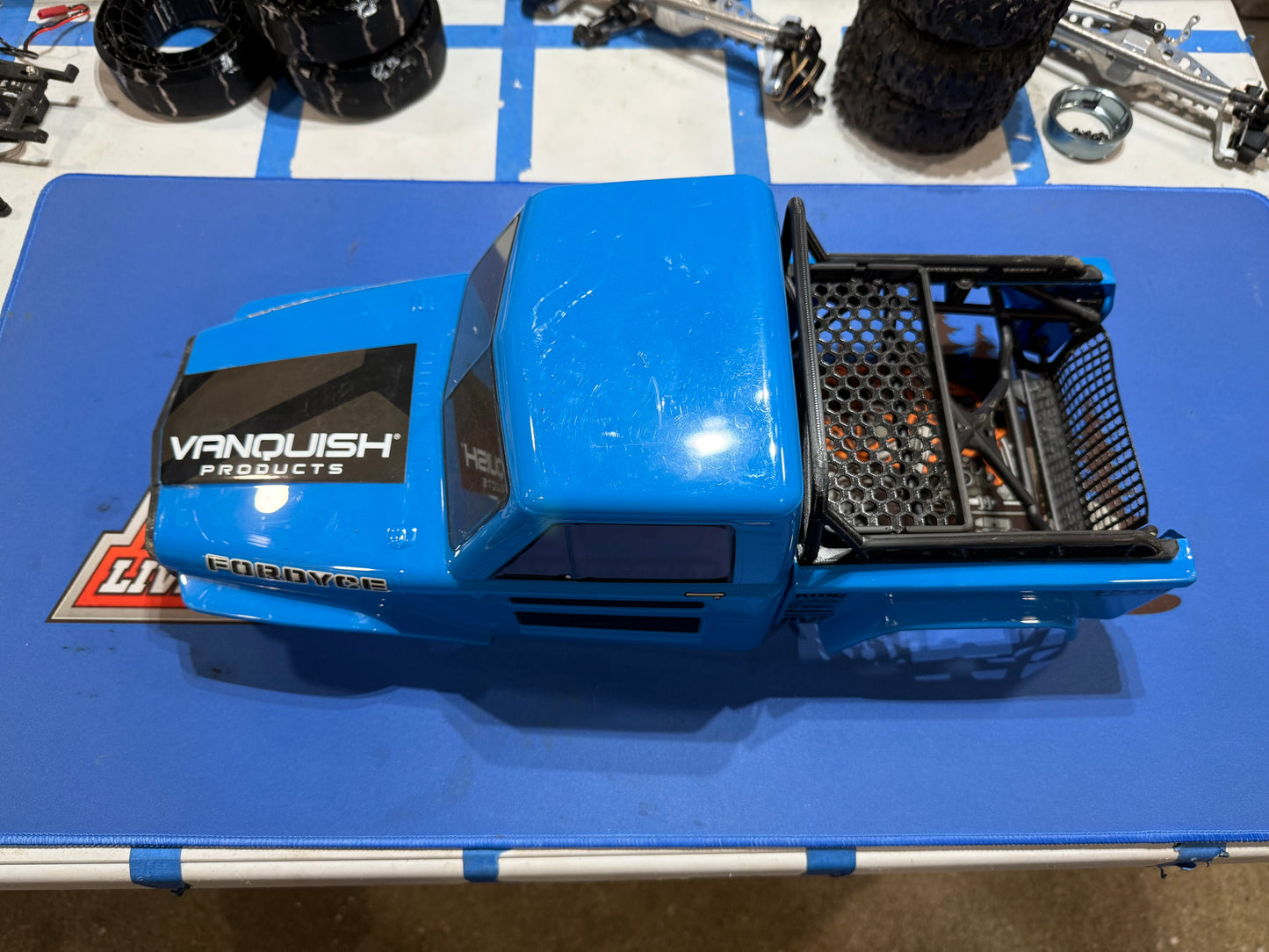 Used Vanquish Fordyce Body with extras