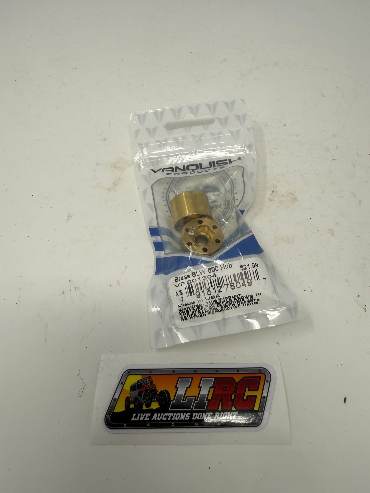 Vanquish Brass SLW Hubs