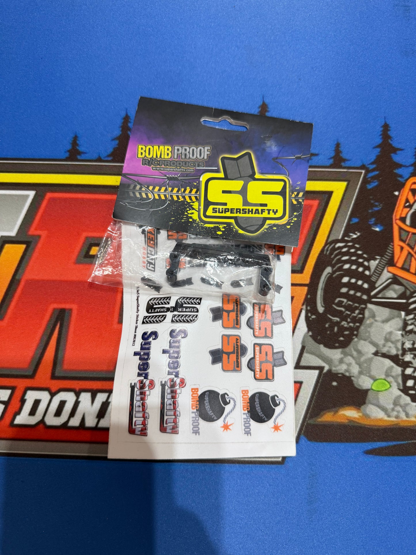 SuperShafty Axial Capra Axle Servo Mount