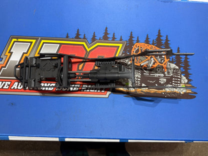 Axial SCX10 PRO chassis with t-case and trans