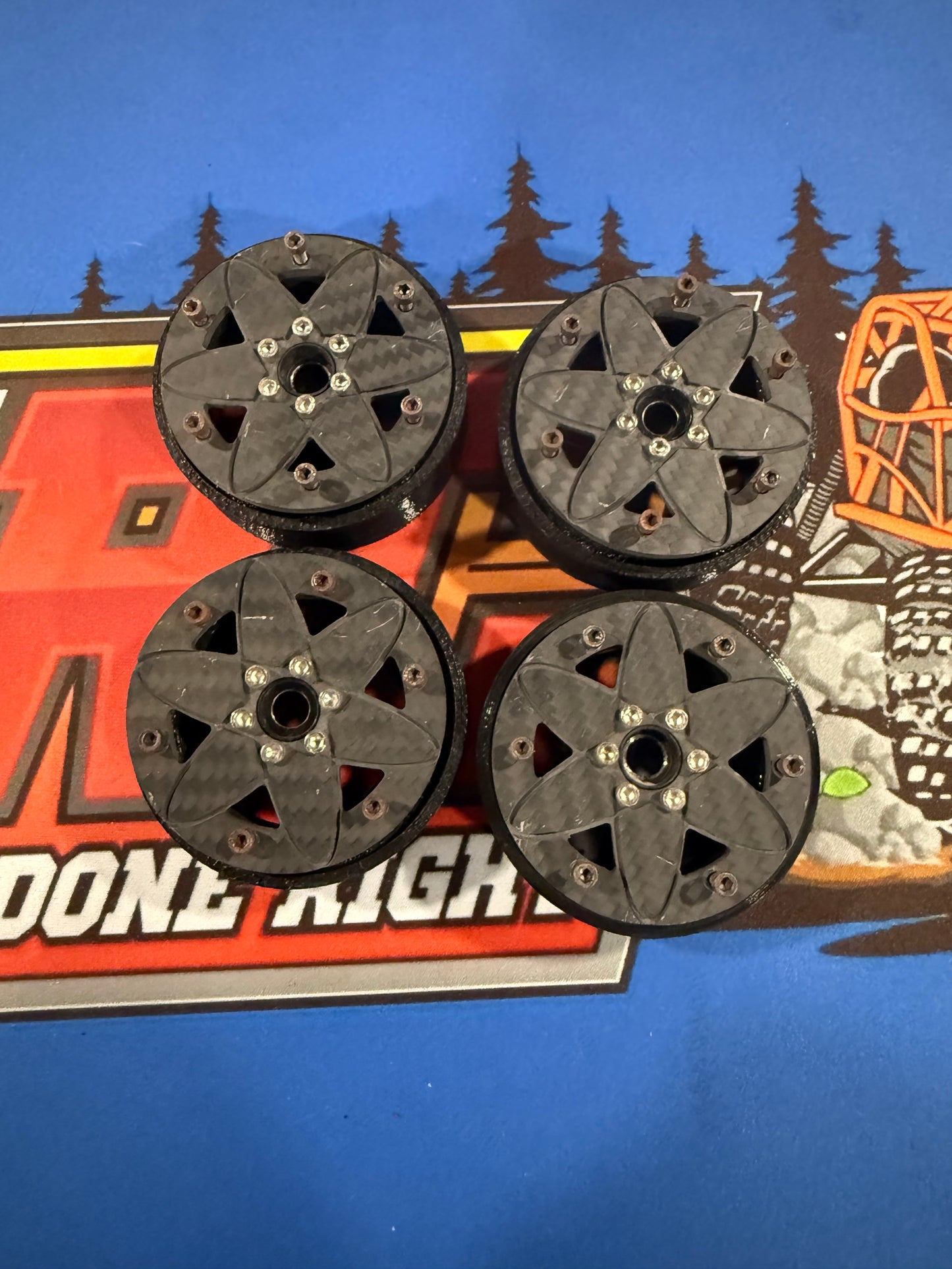 Used Tech Factory Racing 2.2 Beadlock Wheels