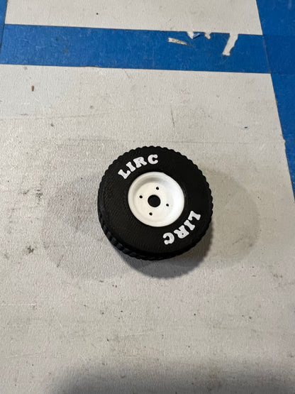 Scale Tire for Body Mount Nuts