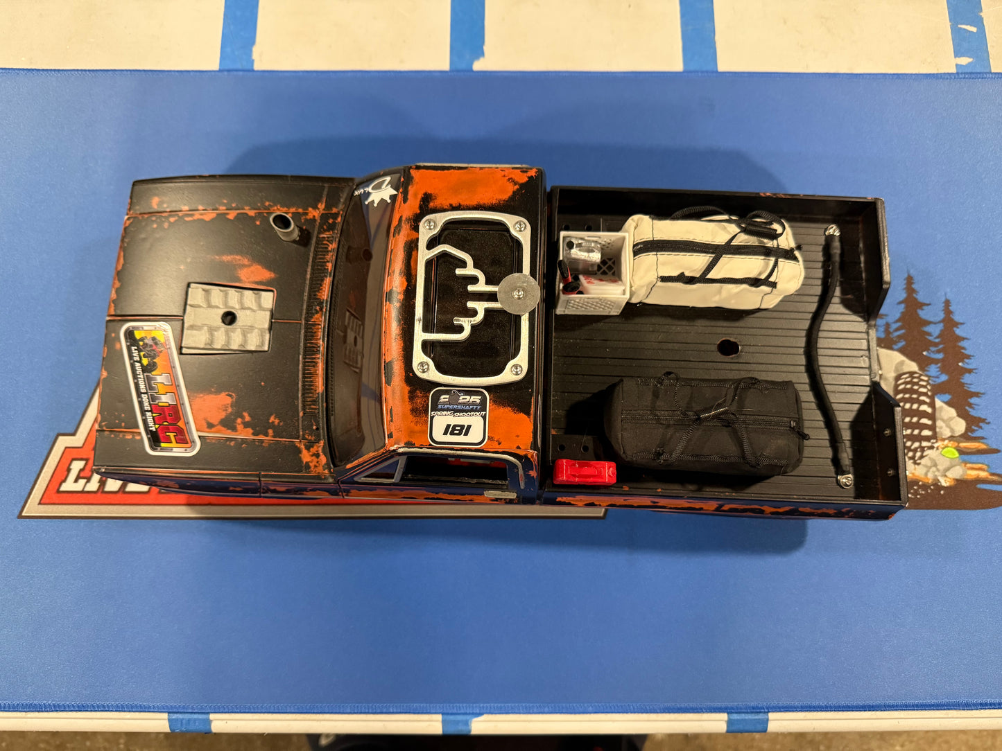 Class 1 Clodbuster Body Pointed Out