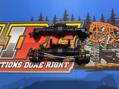 UTB18 axles with dlux parts