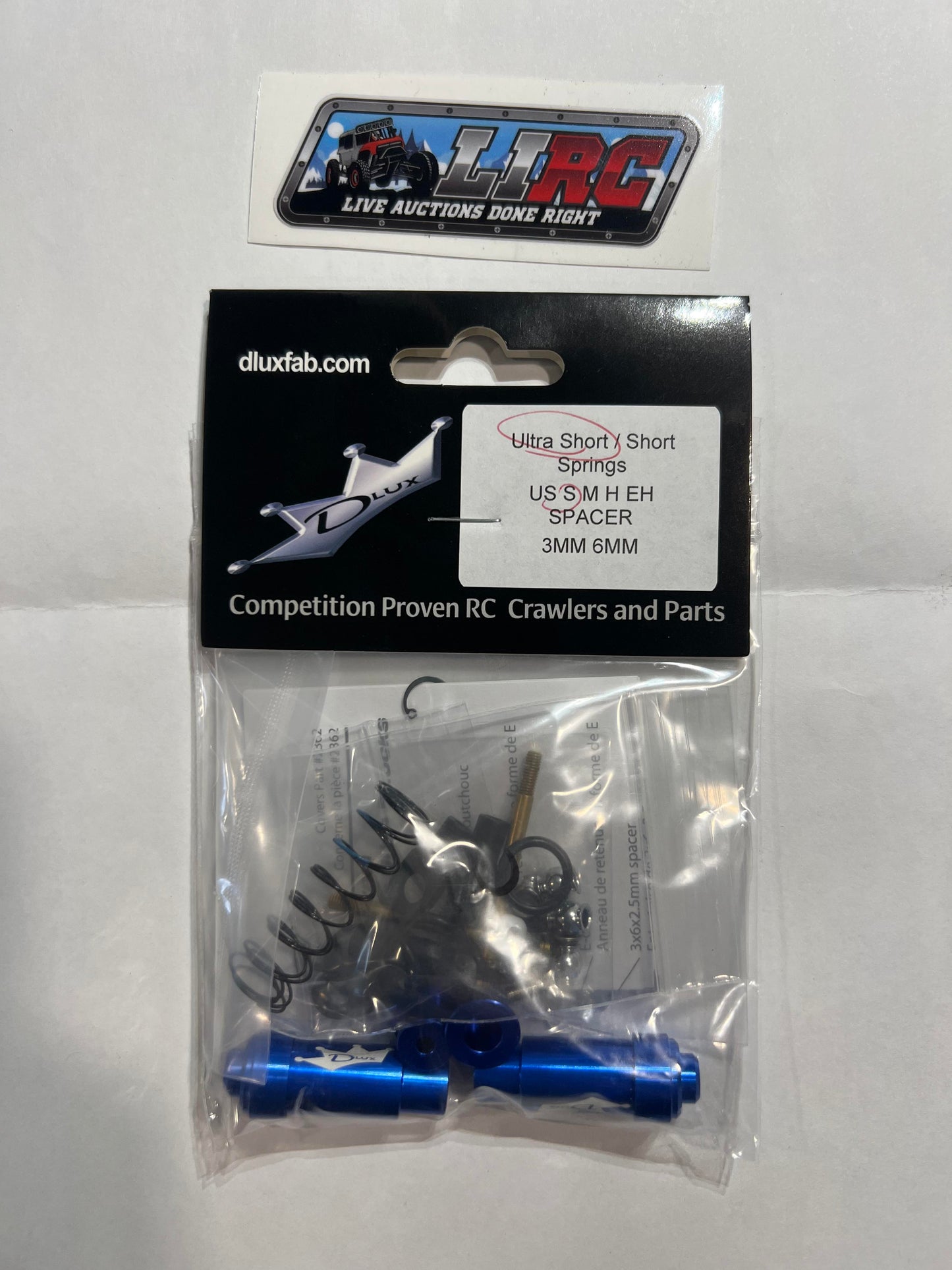 Dlux Ultra Short Shocks (80MM)