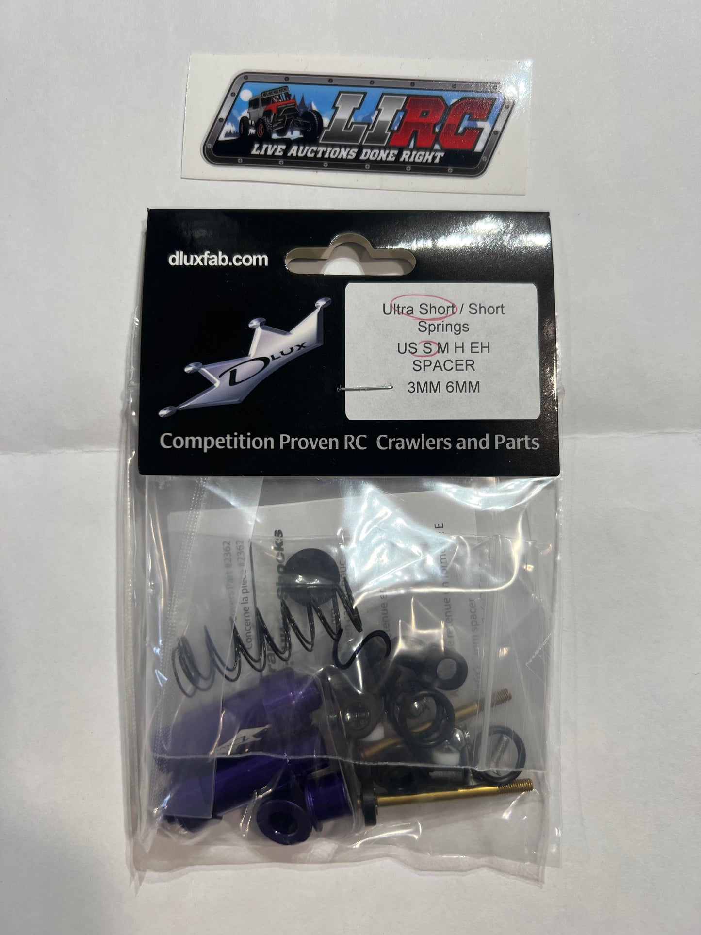 Dlux Ultra Short Shocks (80MM)