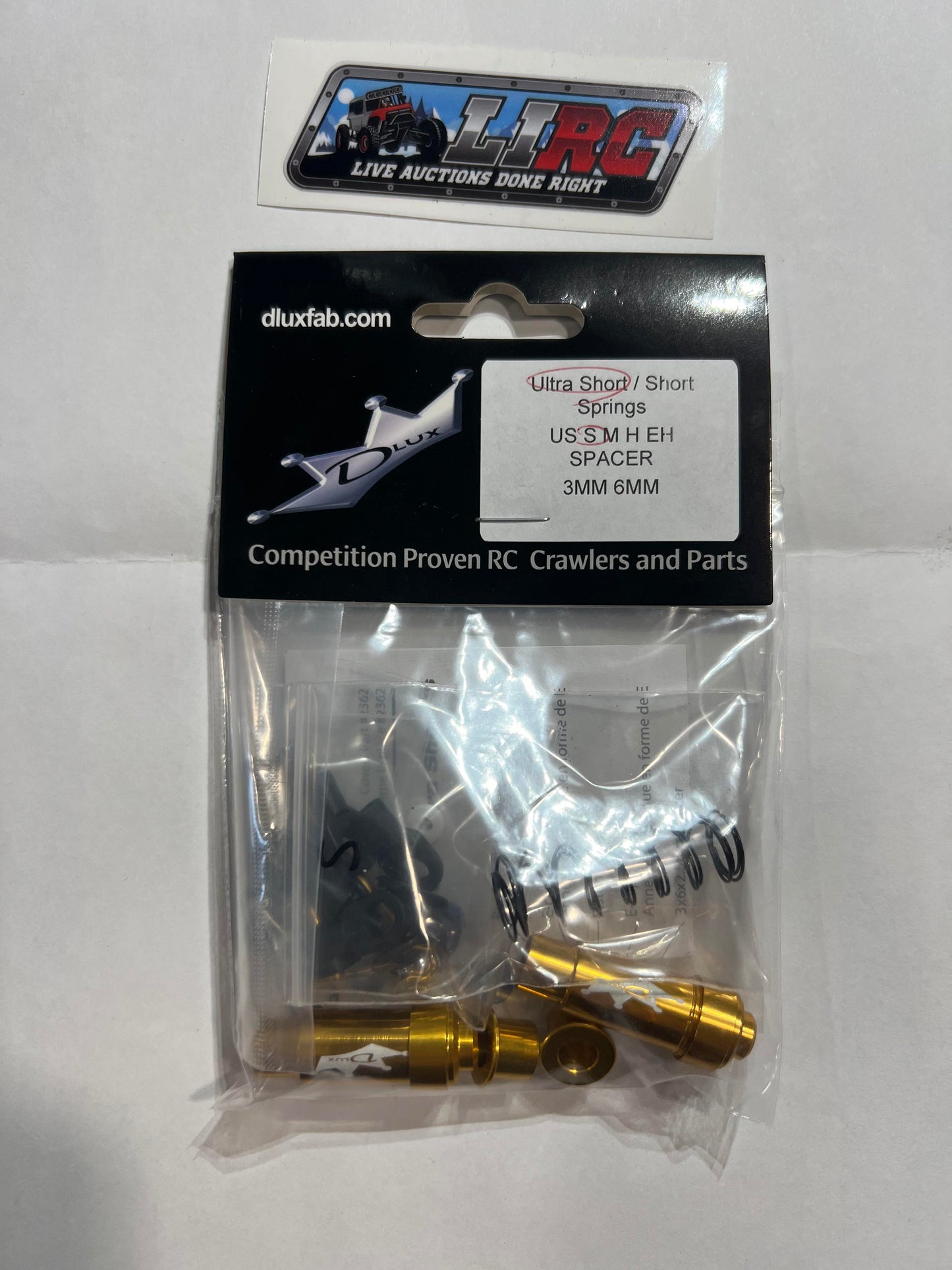 Dlux Ultra Short Shocks (80MM)