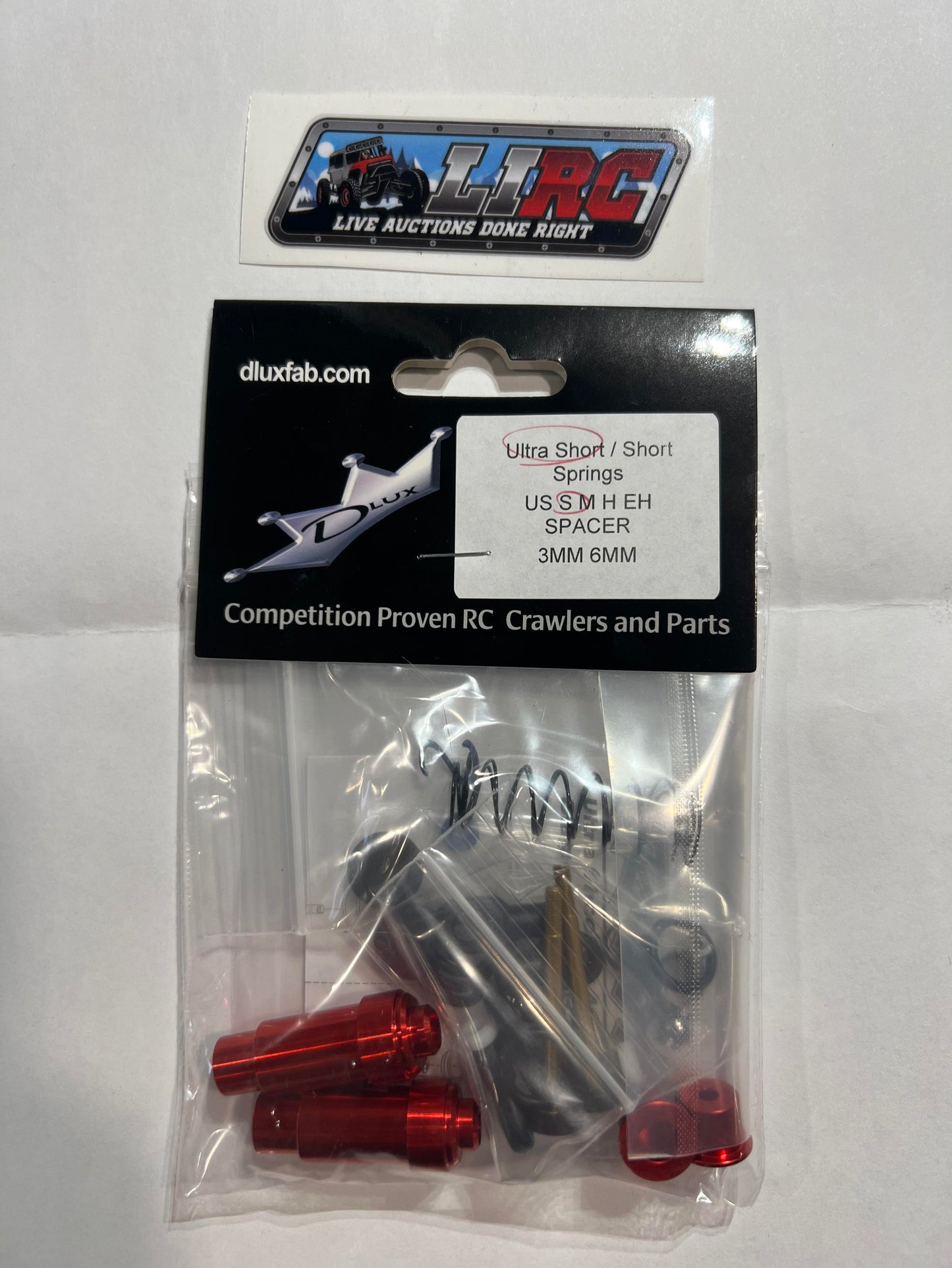 Dlux Ultra Short Shocks (80MM)