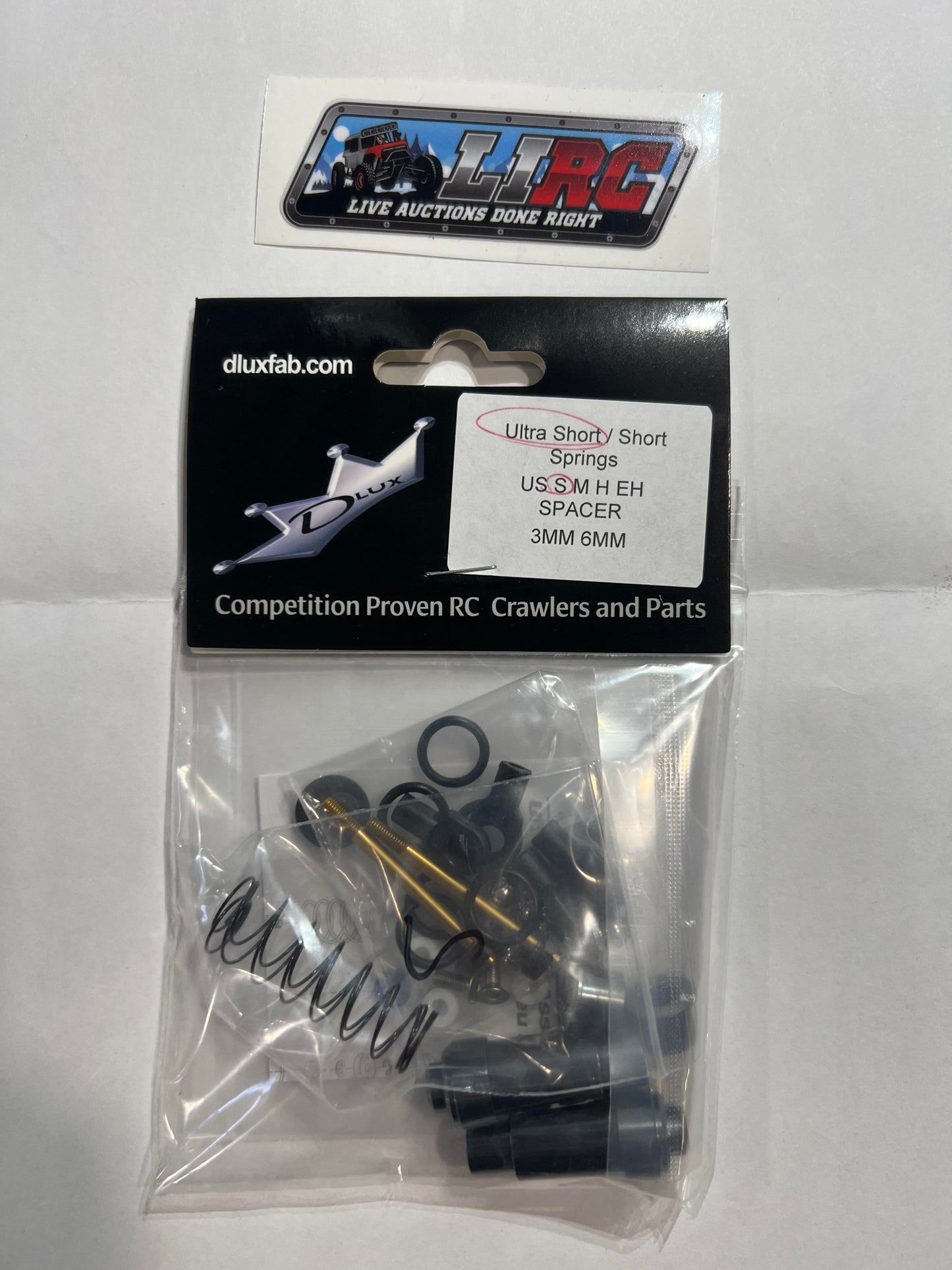 Dlux Ultra Short Shocks (80MM)