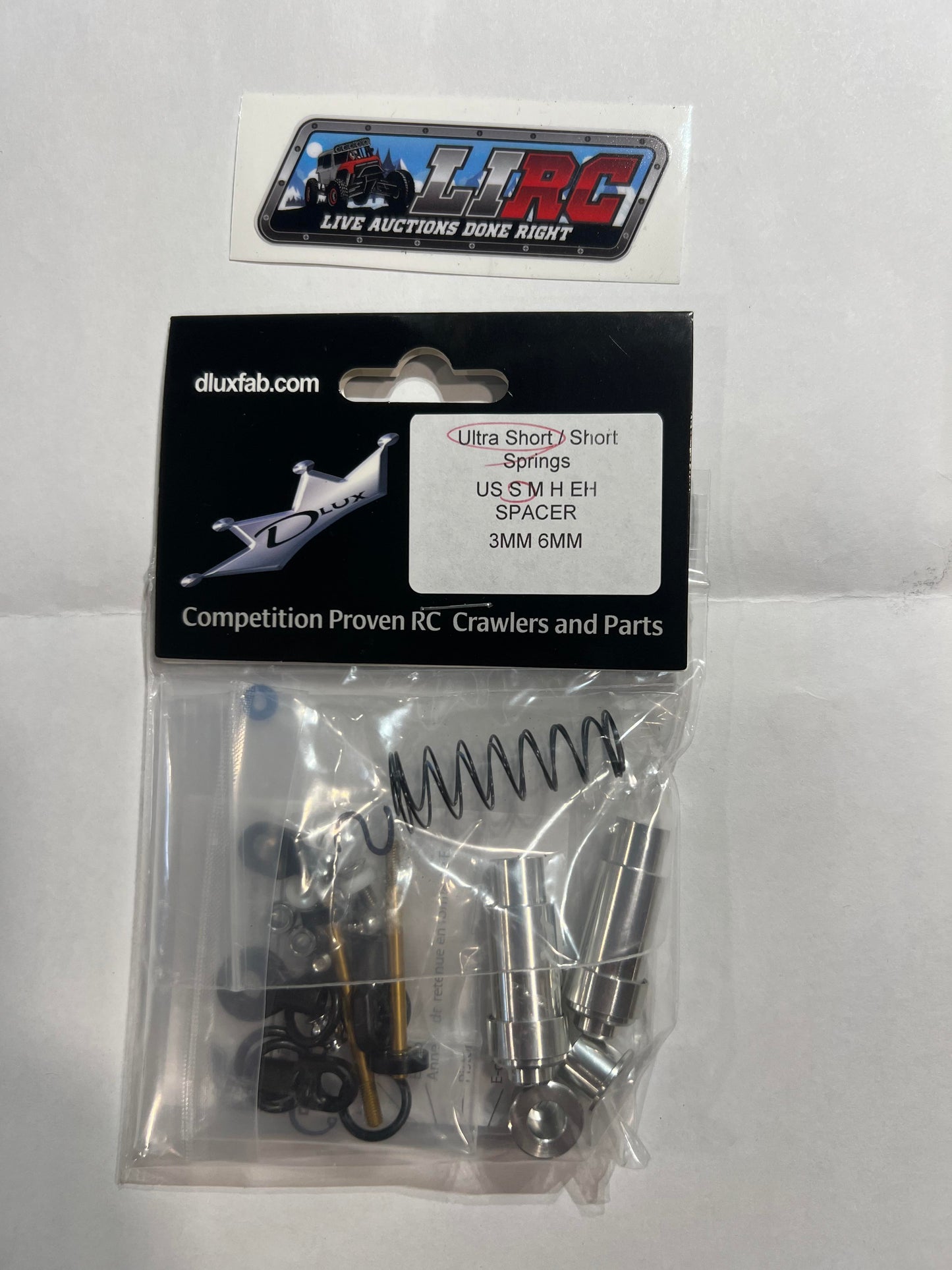 Dlux Ultra Short Shocks (80MM)