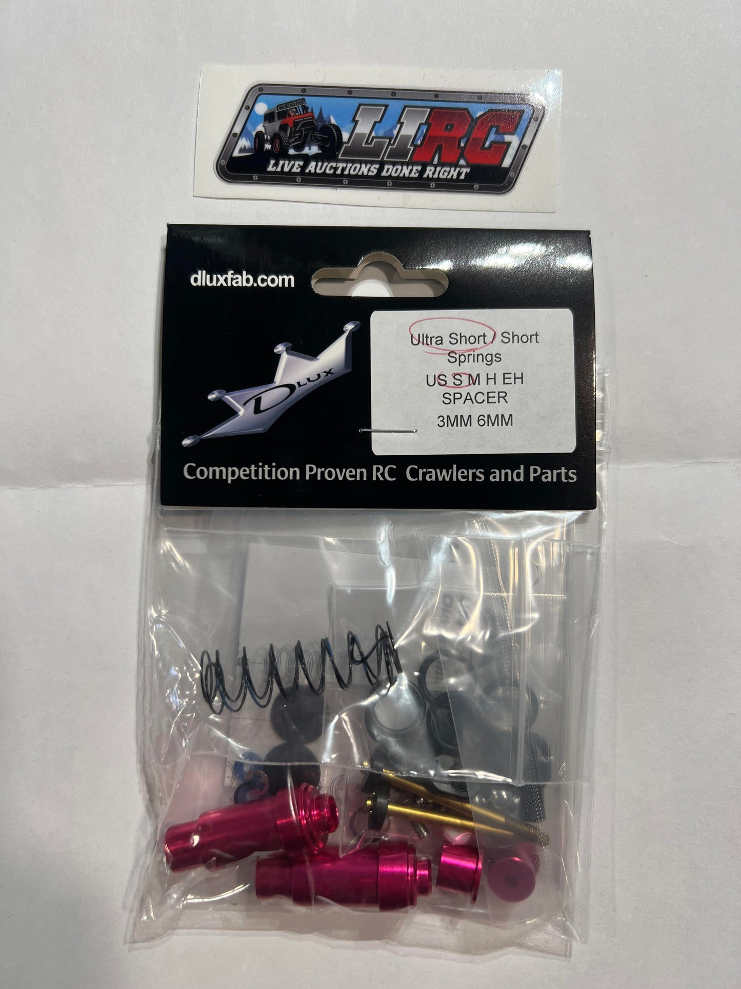 Dlux Ultra Short Shocks (80MM)