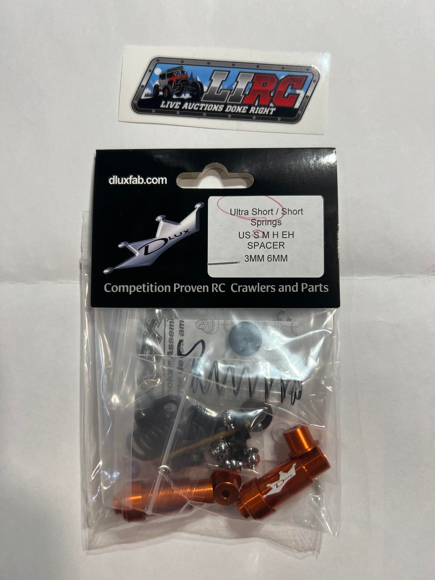 Dlux Ultra Short Shocks (80MM)